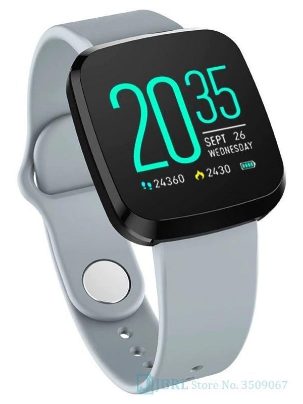 Relogio Smartwatch Masculino Cinza Digital AB1 - Compre Agora Online